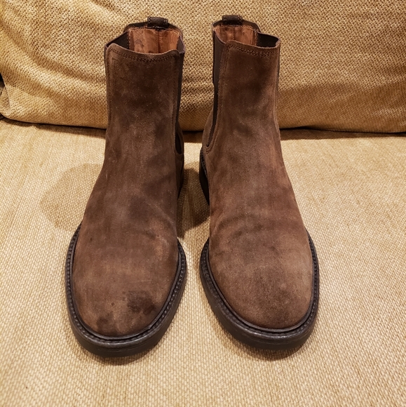 TODS Chelsea Suede Mens Boots